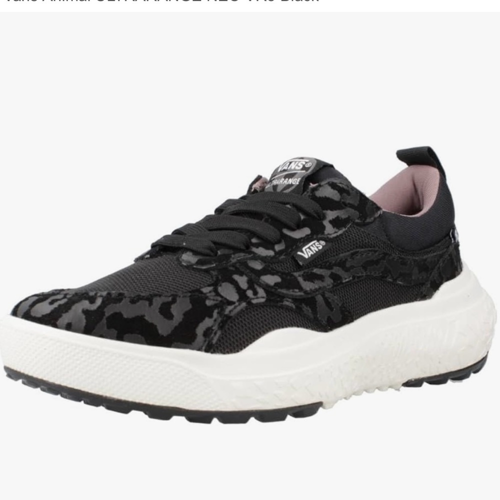 VANS VR3 CUSH BLACK LEOPARD SNEAKER/ TENNIS SHOE